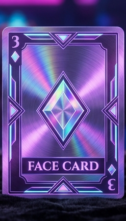 Rank 03 Face Card